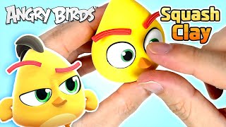 Squash Clay Makes Angry Birds Chuck!