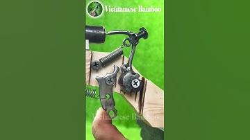 Shorts Simple-Idea-New-Mechanism-for-slingshot #DIY-Tools -3- Tre Việt Nam