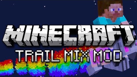 Minecraft: Nyan Pig Launchers, Fireball Shooting, and More! (Trail Mix Mod)