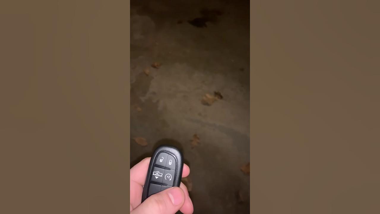Ram 1500 remote start key fob not detected - YouTube
