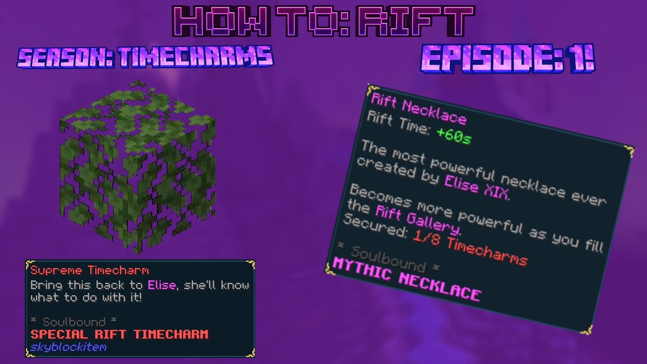 How To: Rift | Season: Timecharms, Episode: 1 | Supreme Timecharm