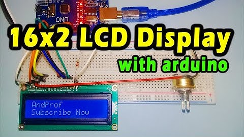 how to use 16x2 lcd display with arduino | arduino project with code and circuit diagram