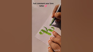 Comment your name #handwriting #calligrphylearning#calligraphylattering #handwritingstyles#art#love