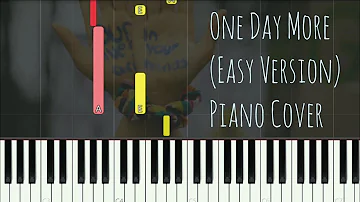 Les Miserables - One Day More 孤星淚 Simple Piano | Piano Pop Song Tutorial