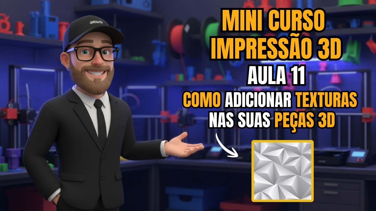 AULA 11- MINI CURSO - COMO ADICIONAR TEXTURAS NA SUAS PEÇAS 3D - YouTube
