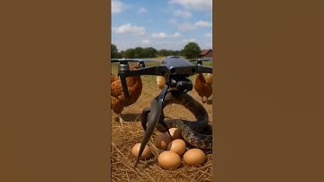 Advanced Drone captures snakes with  many sharp iron claws #sharp #Drohne #ドローン  #shorts