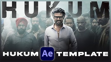 Jailer - Hukum After Effects  Template | Tutorial  | HD | Template | Download