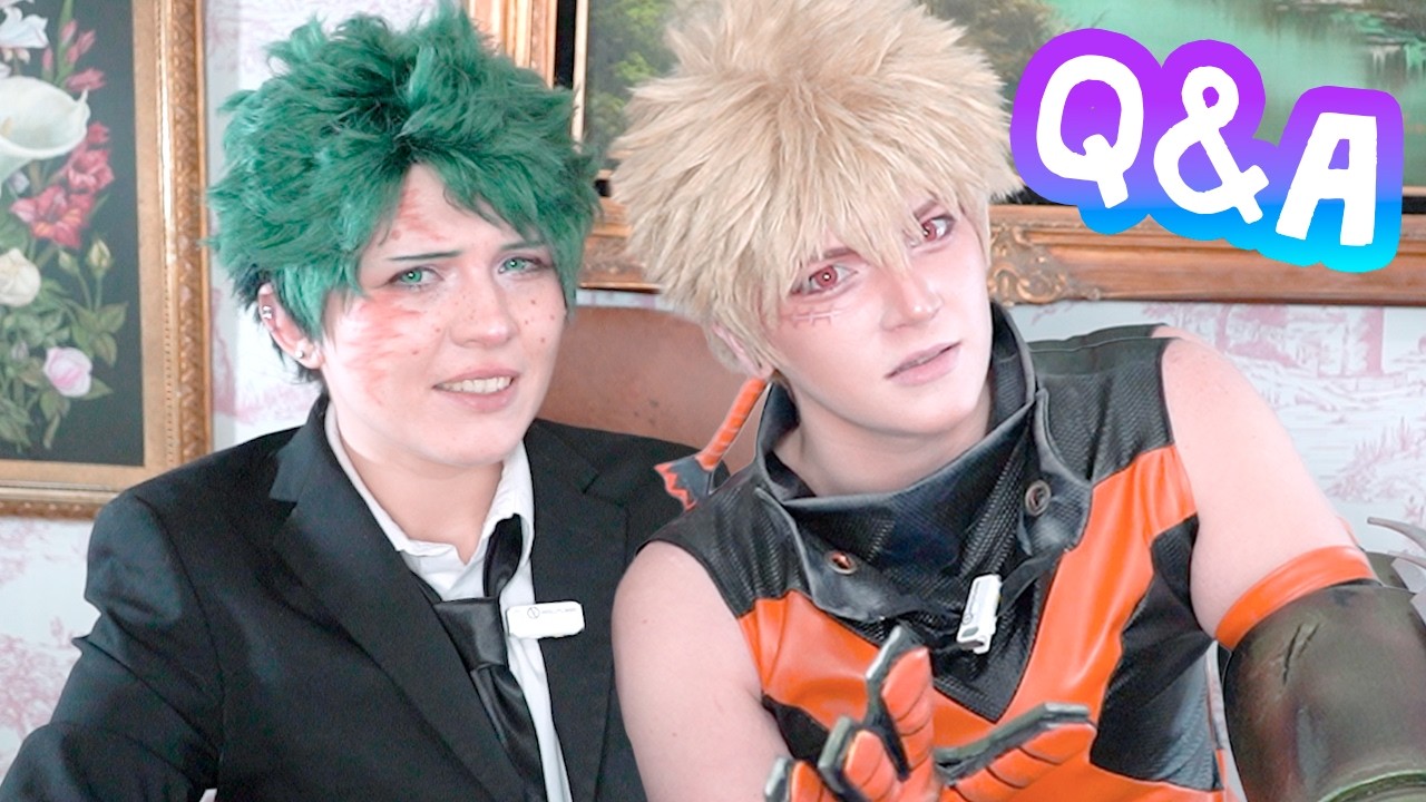 Q&A With Teacher Izuku and Pro Hero Dynamight! PART 2 | My Hero Academia Cosplay