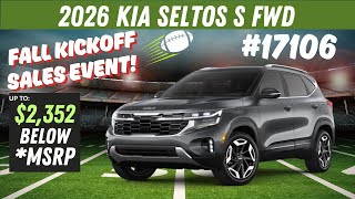 2026 Kia Seltos S | Gravity Gray | Tulsa, Broken Arrow, Oklahoma City OK | #17106