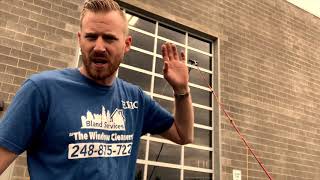 A Day in the life of a Window Cleaner || How to window clean || How to window wash || Eric Bland