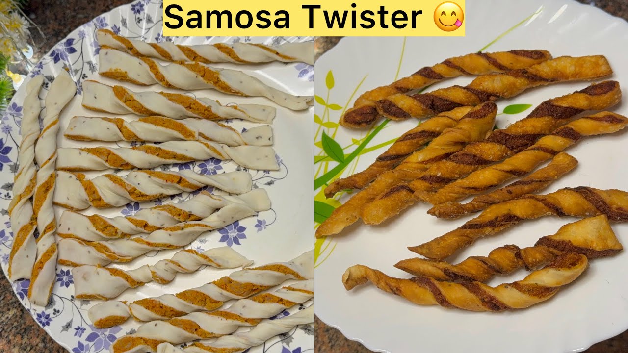 Crispy & tasty Samosa Twister👌|Aloo Twister |Potato Twister |Samosa twister |Ramadan Snacks |iftar 