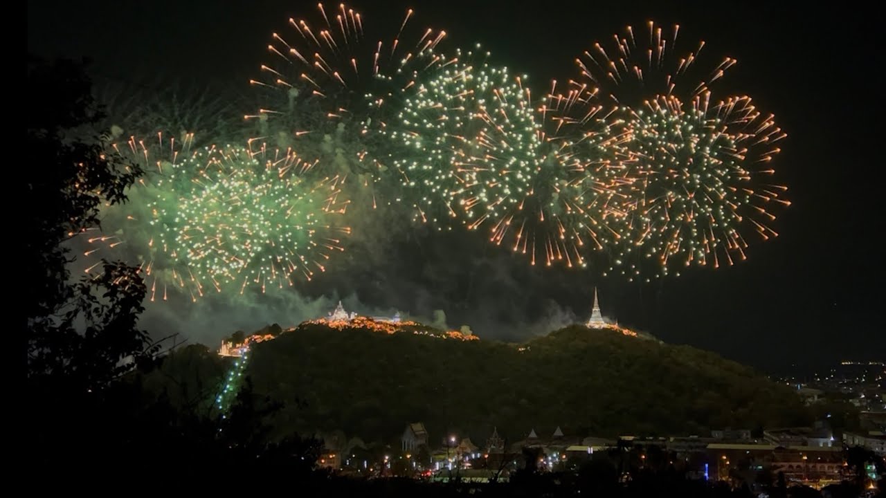 Fireworks of Phra Nakhon Khiri Festival 2026