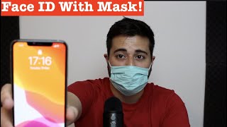 How To Use Face ID with a Mask!! (Unlock iPhone)