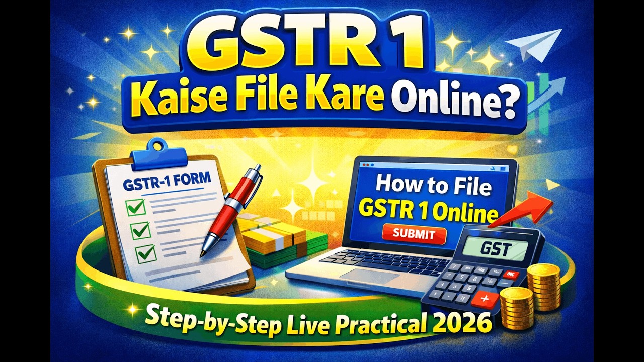 How to File GSTR 1 | How to Fill GSTR 1 | GSTR 1 Filing Process | How ...