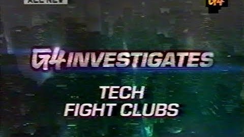 G4 Investigates - Tech Fight Clubs