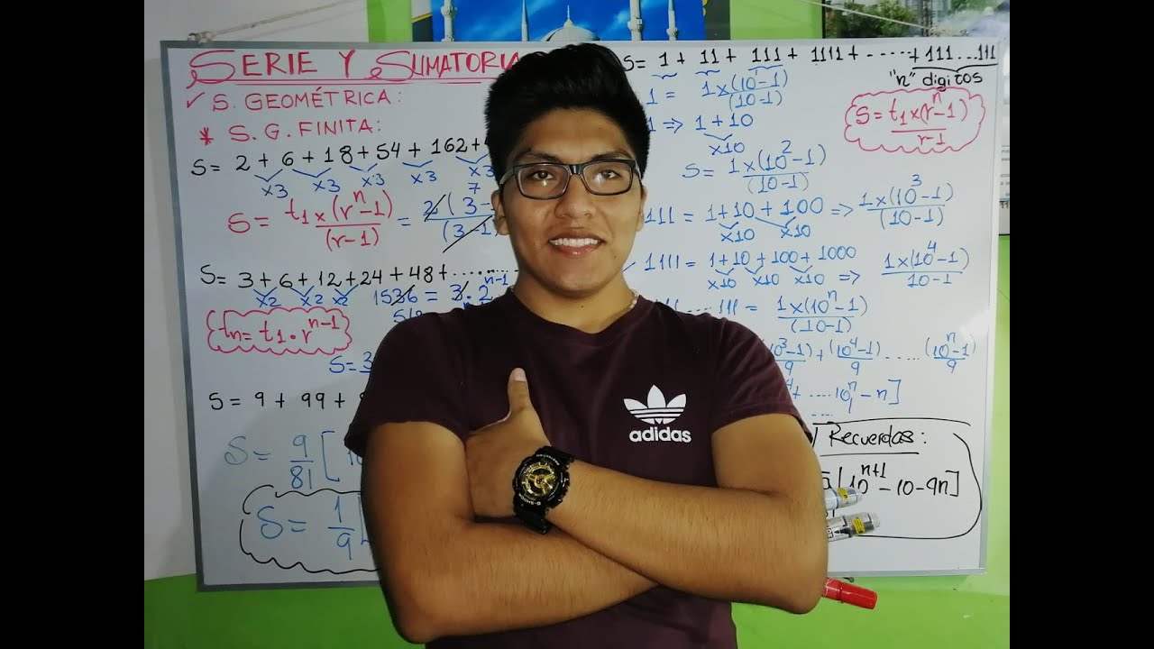 Razonamiento Matemático clase 2  : Series y Sumatorias