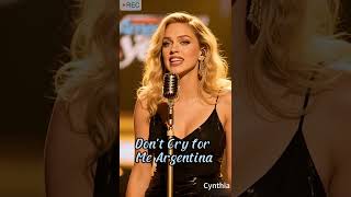 Download Lagu Don't Cry for Me Argentina--Madonna #englishsongs #aishorts #music #popballad #brokenheart #song #ai MP3