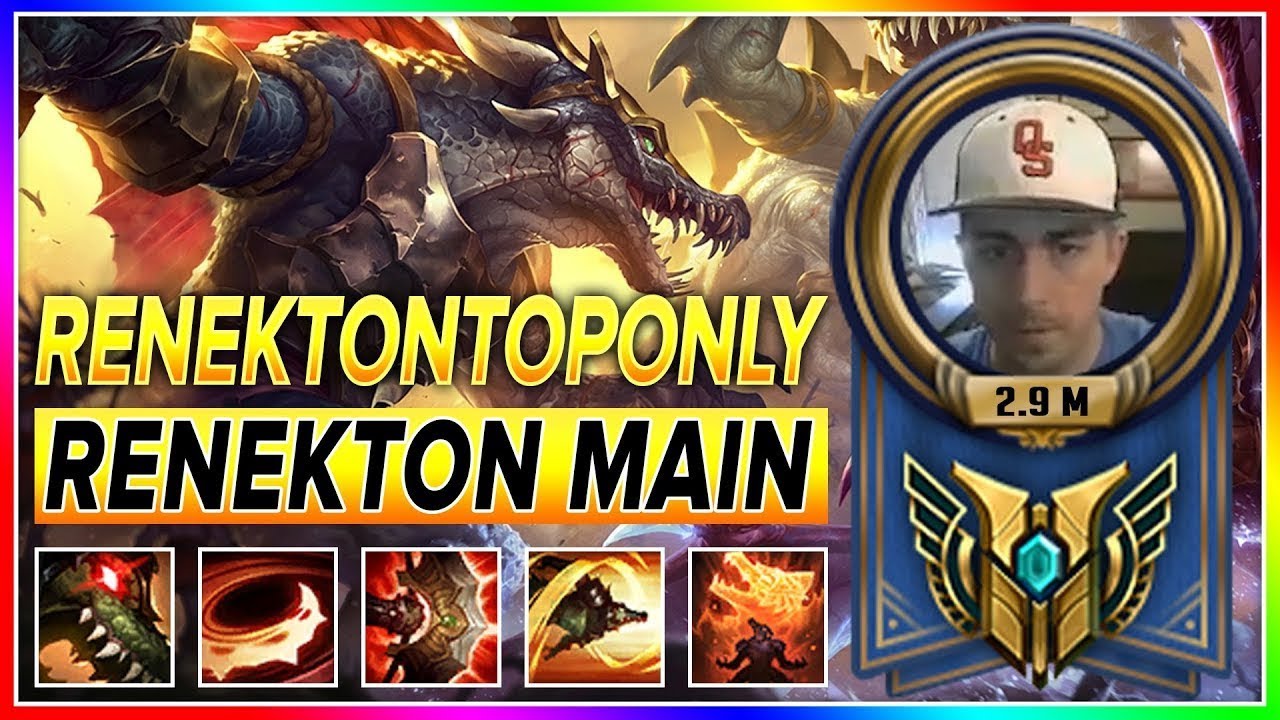 RenektonTopOnly - Renekton Montage | NA Master Renekton Main|| Master LOL