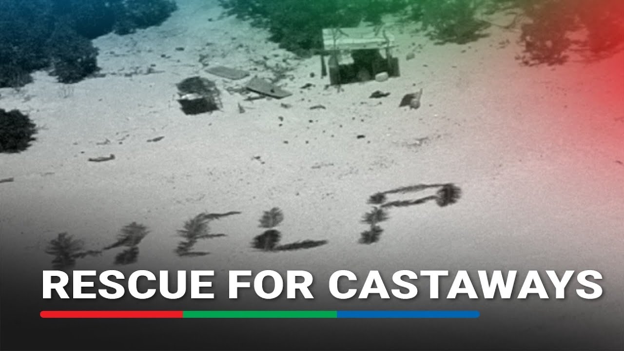 'HELP' written in palm fronds lands rescue for Pacific castaways | ABS ...