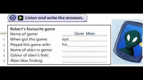 FUN FOR FLYERS 4TH - UNIT 1D - PAGE 7