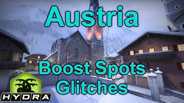 CS:GO | Austria - Boost Spots & Glitches [Operation Hydra]