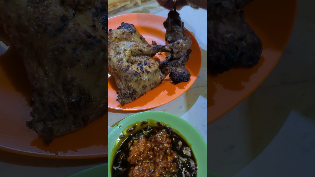 Ayam panggang pak No Malang - YouTube