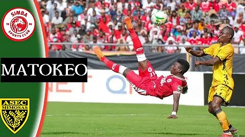 MATOKEO: Simba SC vs ASEC Mimosas | Mpaka Stadium - 13/02/2022 HD