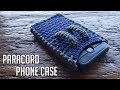 Making A Paracord Cell Phone Case | DIY Cell Phone Holster Tutorial