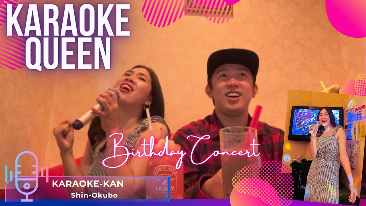 Karaoke sa Japan | Karaoke-kan Shin-Okubo | Birthday Celebration Part 1