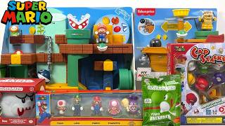Super Mario Bros Unboxing Review New My Mario Toys Mario Adventure Playset Bowser Airship Asmr