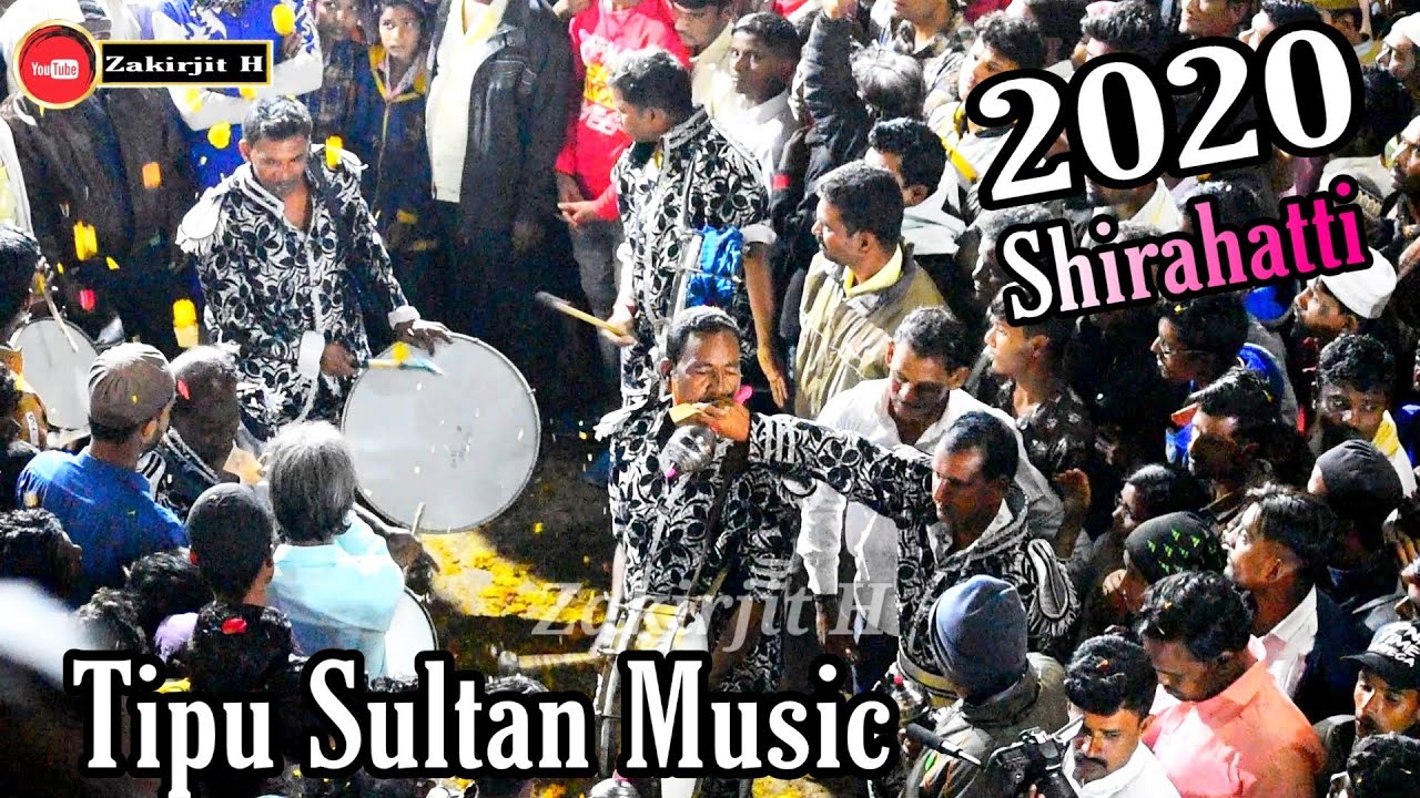 Tipu Sultan Music 🎶 Full HD Video New Rabbani Band Company Savanur ( Zakirjit H )