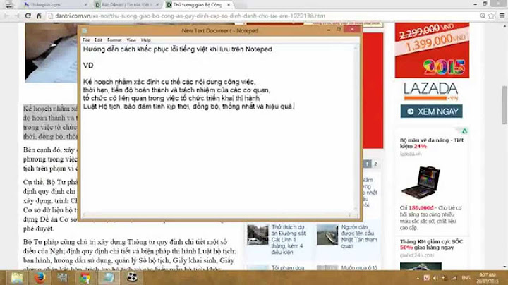 Lỗi tiếng việt trong html sửa với notepad++ năm 2024