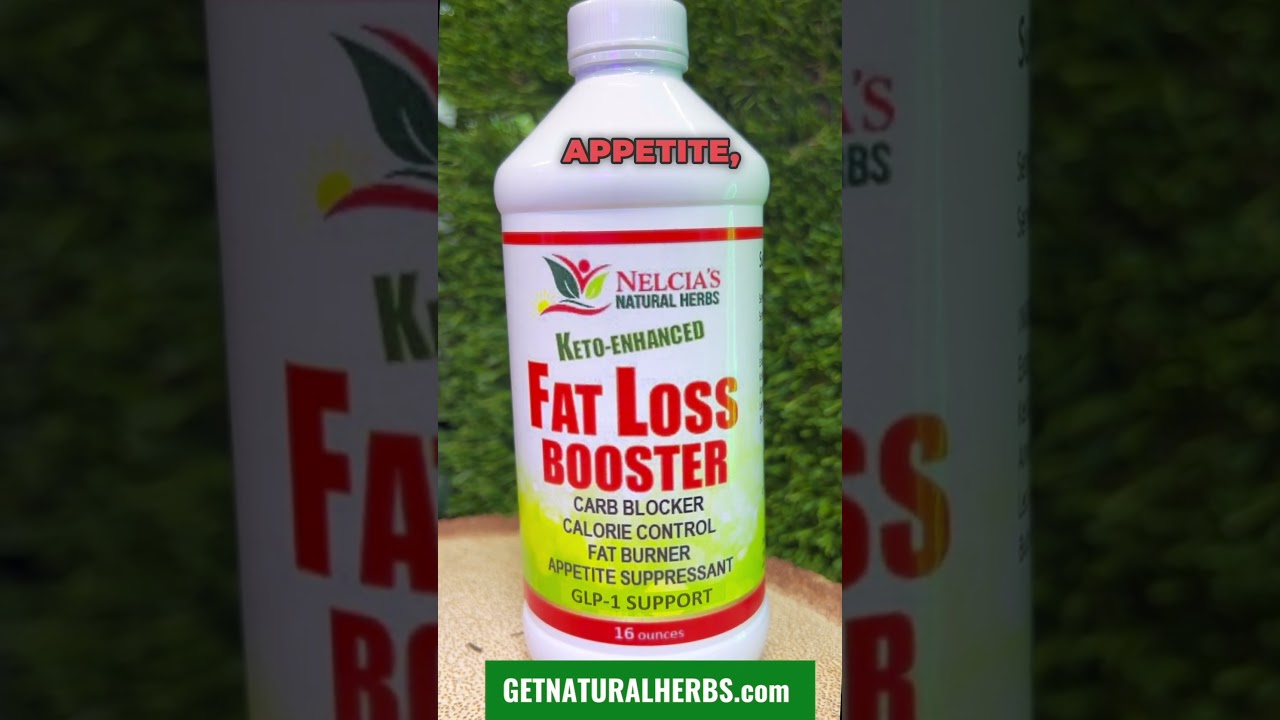 Nelcia's Natural Herbs Fat Loss Booster Carb Blocker, Calorie Control, Fat Burner, Appetite control