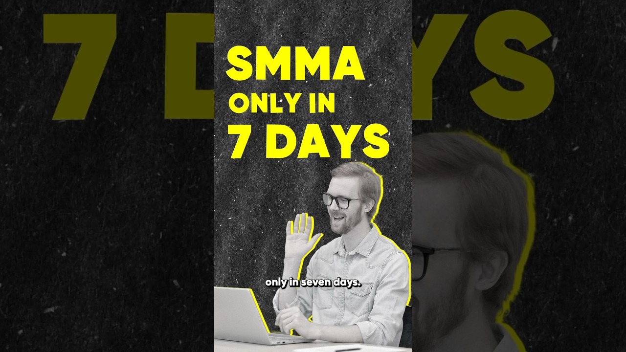 Sign your first SMMA client in ONLY 7 DAYS!🚀 