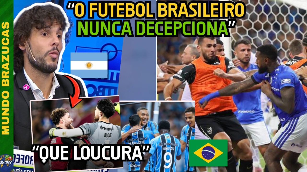 ARGENTINOS FORAM AO DELÍRIO COM FINAIS DOS ESTADUAIS E TR3TA ENTRE CRUZEIRO E ATLÉTICO-MG NO MINEIRO