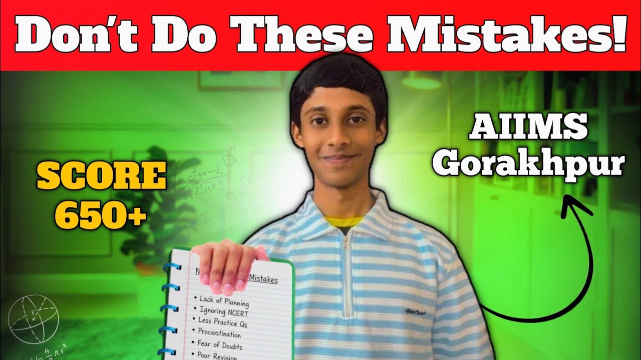 Biggest NEET Preparation Mistakes | Reality Check | NEET 2026 🩺✨