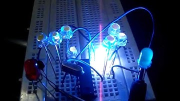Microcontroller project- LED Chaser ( PIC16F84A )