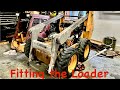 Monumental Moment on the Case 1840 Restoration - Fitting the Loader to Main Frame