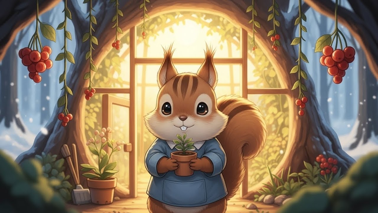 The Little Squirrel’s Garden — A Cozy Slow Living Playlist