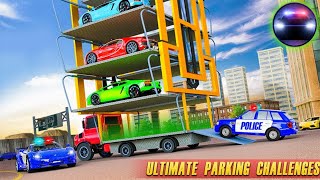 Police Multi Level Car Parking Game:لعبة رافعة وقوف السيارات الشرطي مهارات وقوف السيارات الذكية screenshot 3