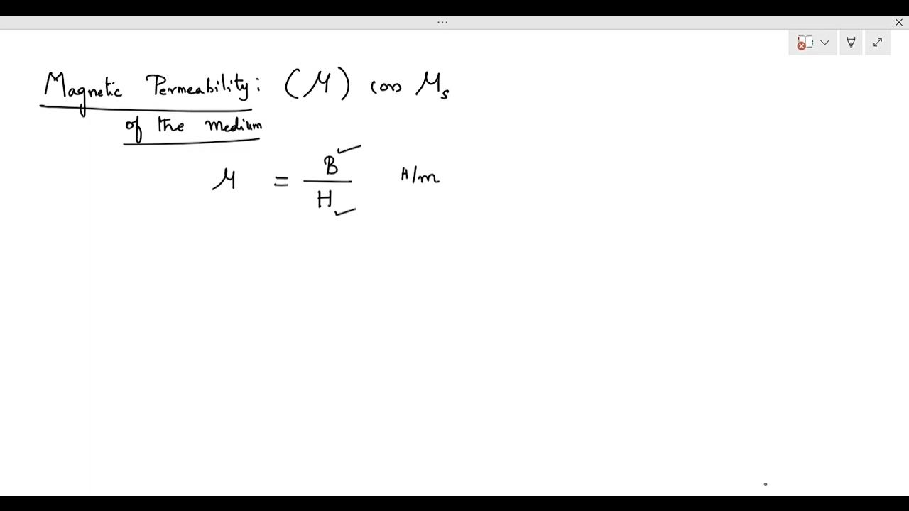 Permeability Definition YouTube