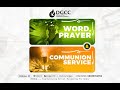 Word Prayer And Communion Service WPCS20082025