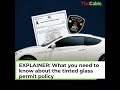 EXPLAINER: What you need to know about the tinted glass permit policy #thecable