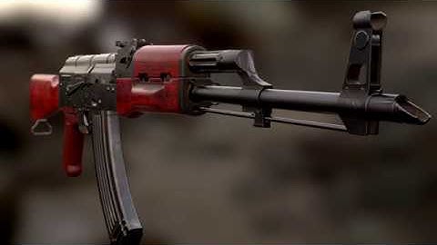 AKM 3D Model (3ds max 2016) High quality