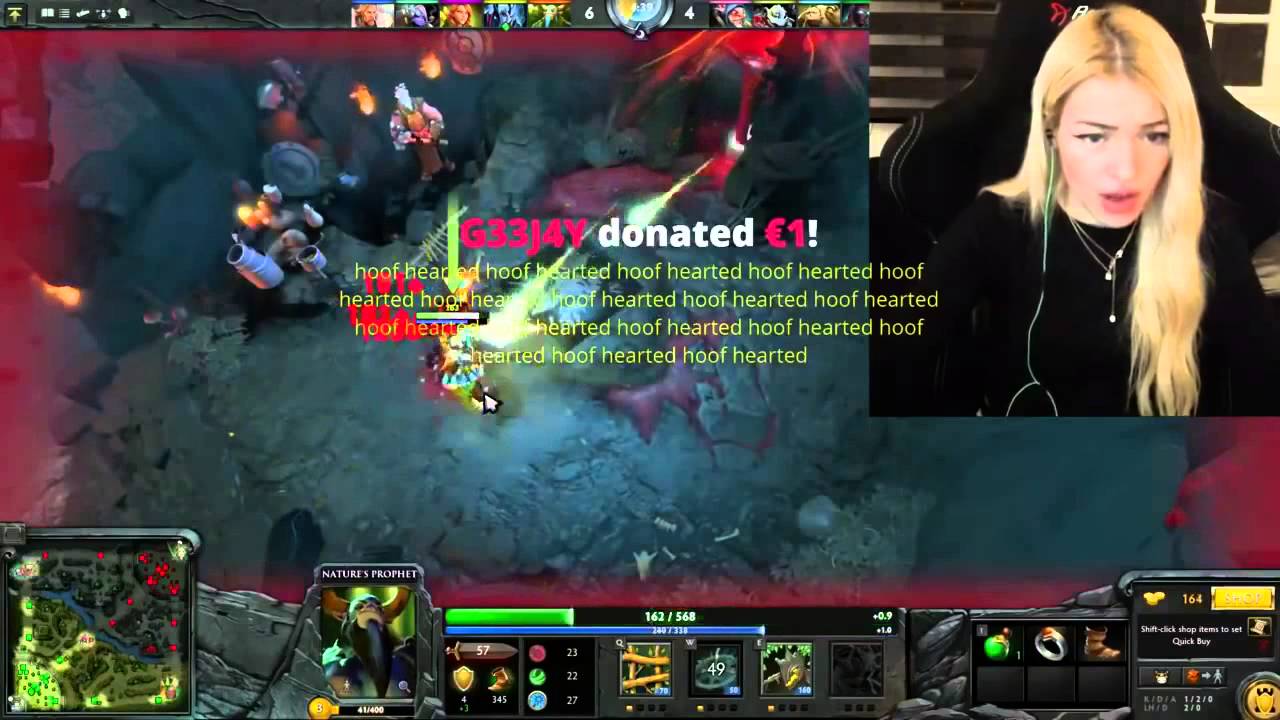 Oddshot AdmiralBulldog teaches HelenaLive how to play Natures Prophet