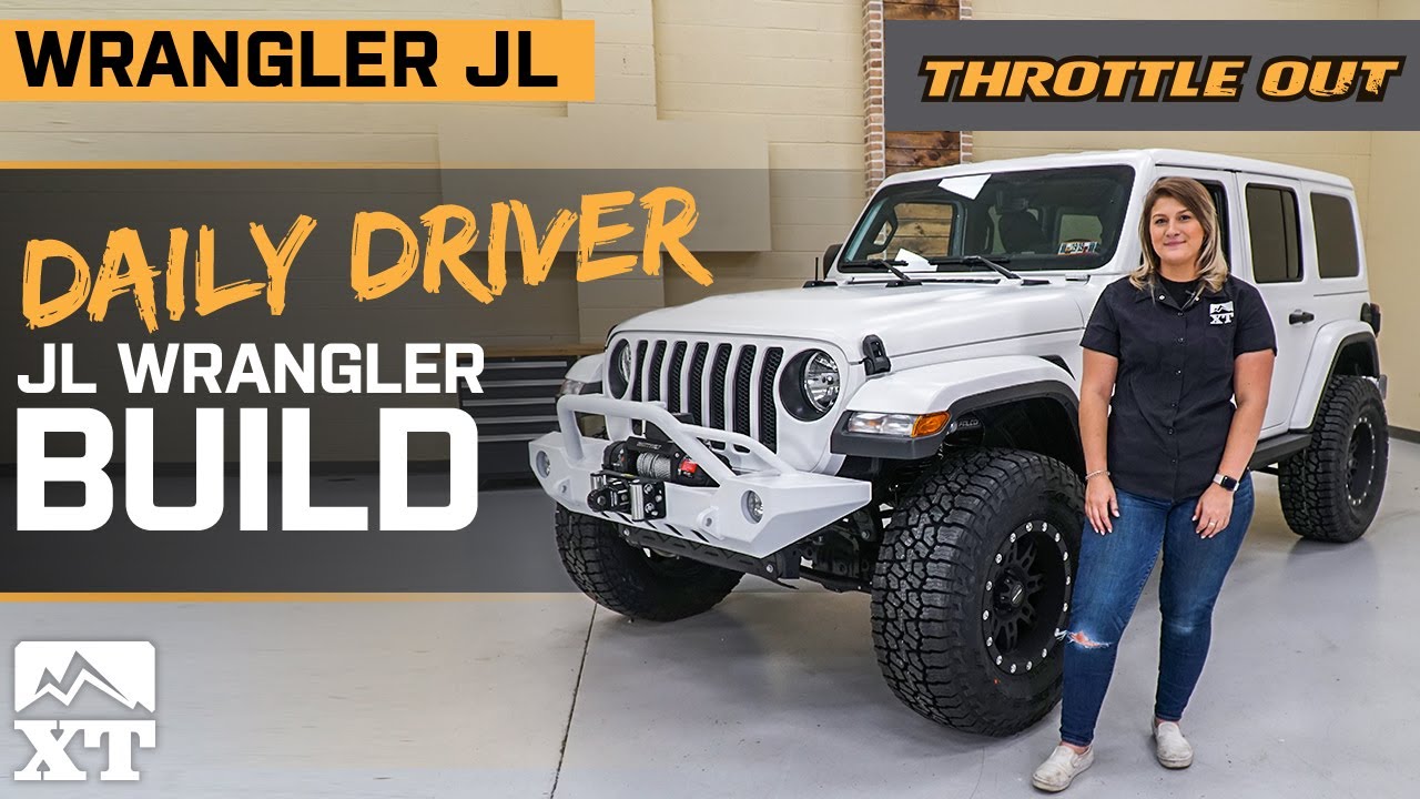 Daily Driver JL Wrangler Build That Is Ready To Rock The Trails - Throttle  Out - YouTube