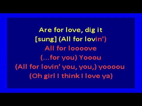 Color Me Badd  - All 4 Love (karaoke)