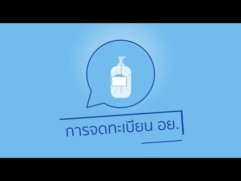การจดทะเบียนยื่นขออย.