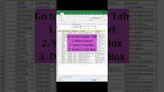 DYNAMIC SEARCH BOX IN MICROSOFT EXCEL #searchbox
