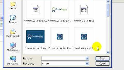 Change the Default PrestaShop Logo